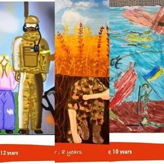 کودکان-جنگ-زده-اوکراینی-به-هنر-پناه-بردند