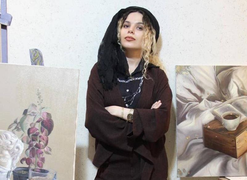 بانوی-نقاش-ایرانی-برنده-جایزه-کنفرانس-بین-المللی-زنان-دبی-شد