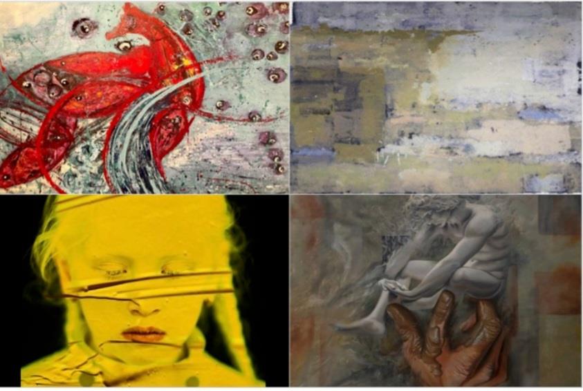 نمایش-گروهی-نقاشی-4-هنرمند-ایرانی-در-آمریکا